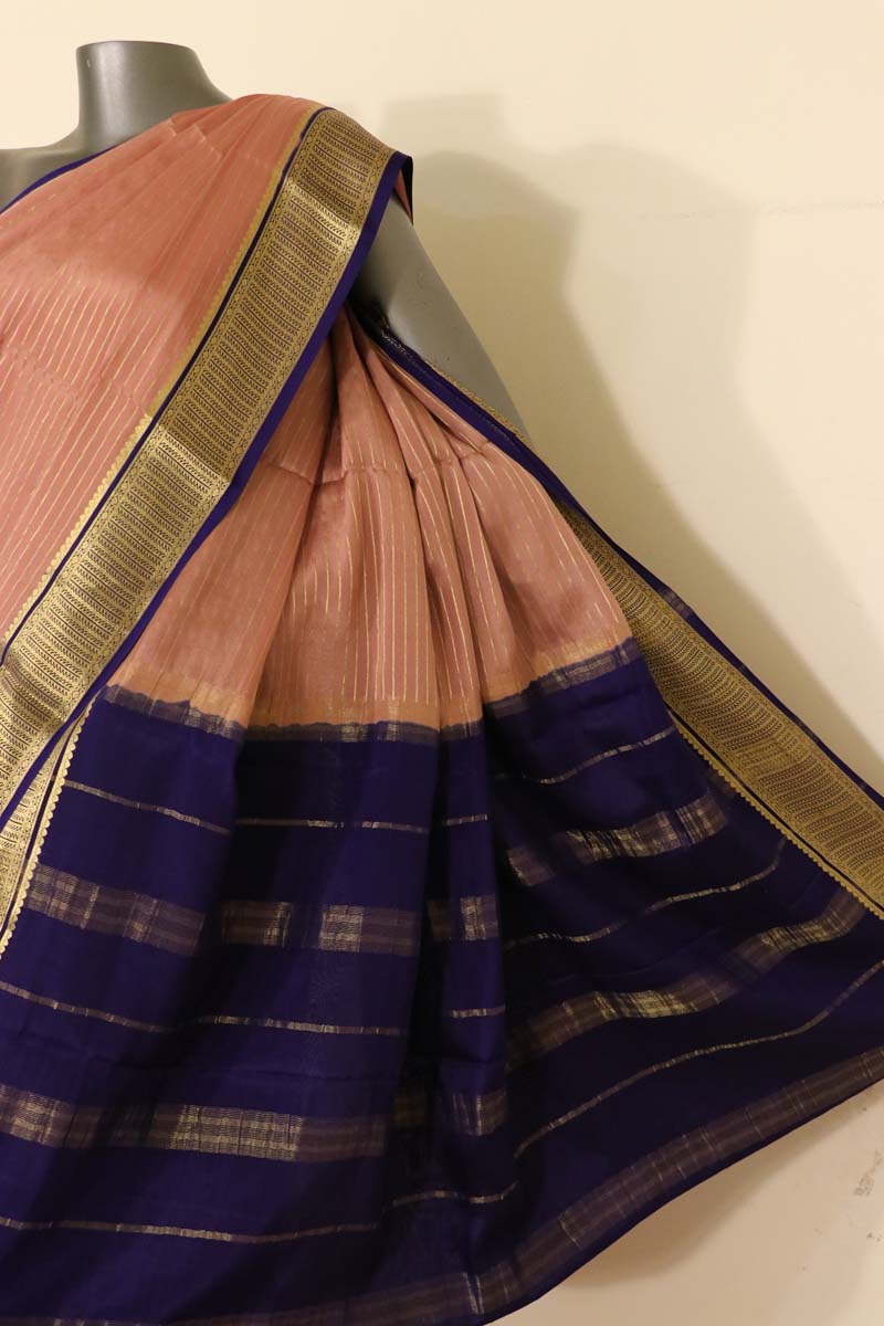 Veldhari Mysore Crepe Silk Saree AJ201684